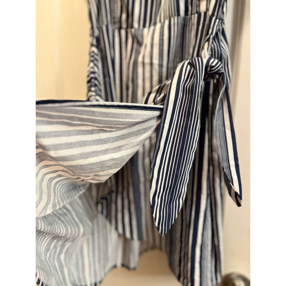 NWT Bailey Blue Striped Dress, Size LG Blue and White - Picture 5 of 7